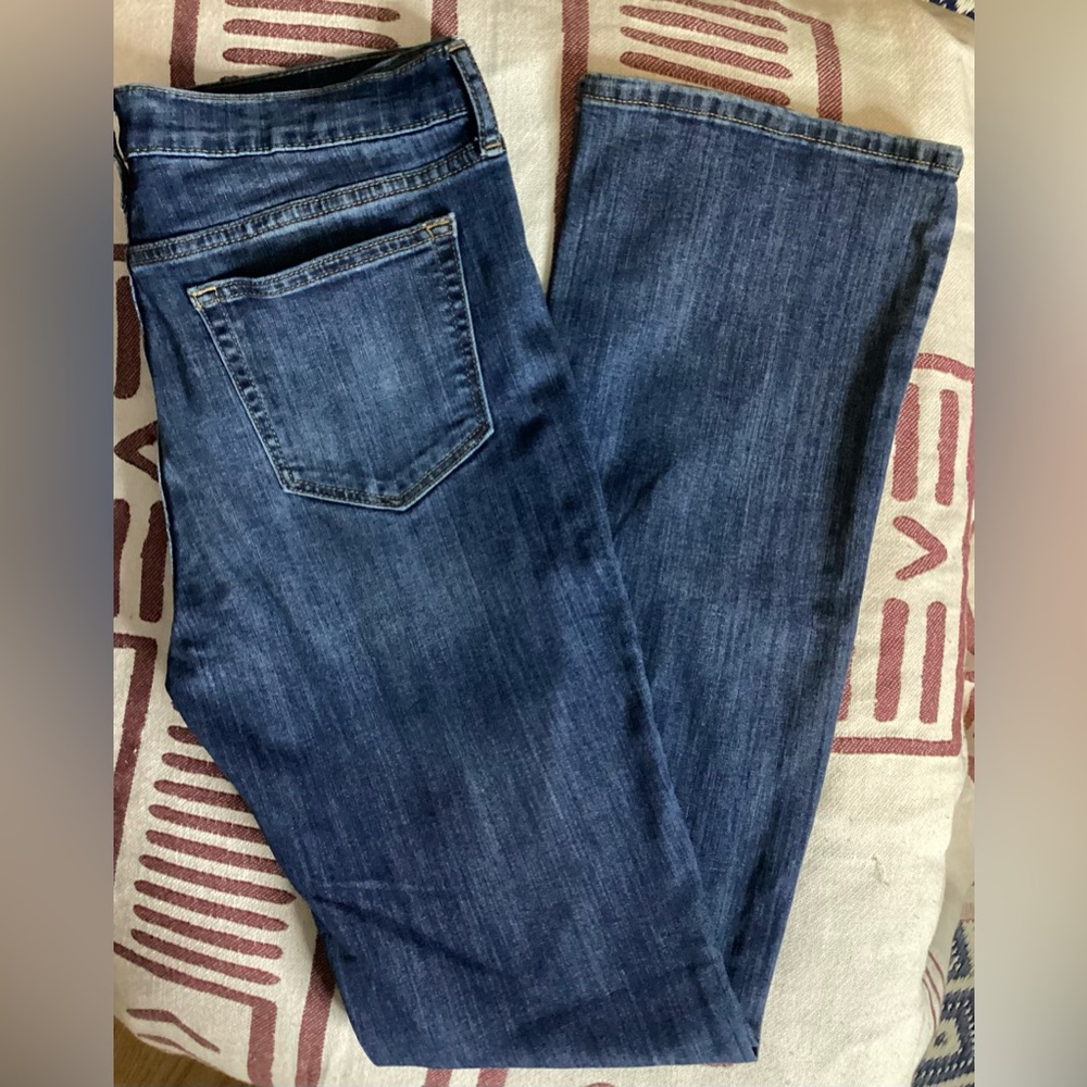 Banana Republic Dark Blue Straight Leg Jeans